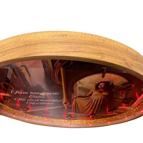 Wall Clock With Personalized Photo