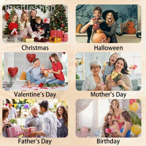 Personalized Canvas Wall Art Custom Photo Painting Frame for Home Decor Gifts & Souvenirs High-Quality Framed Art Ready to Hang 8