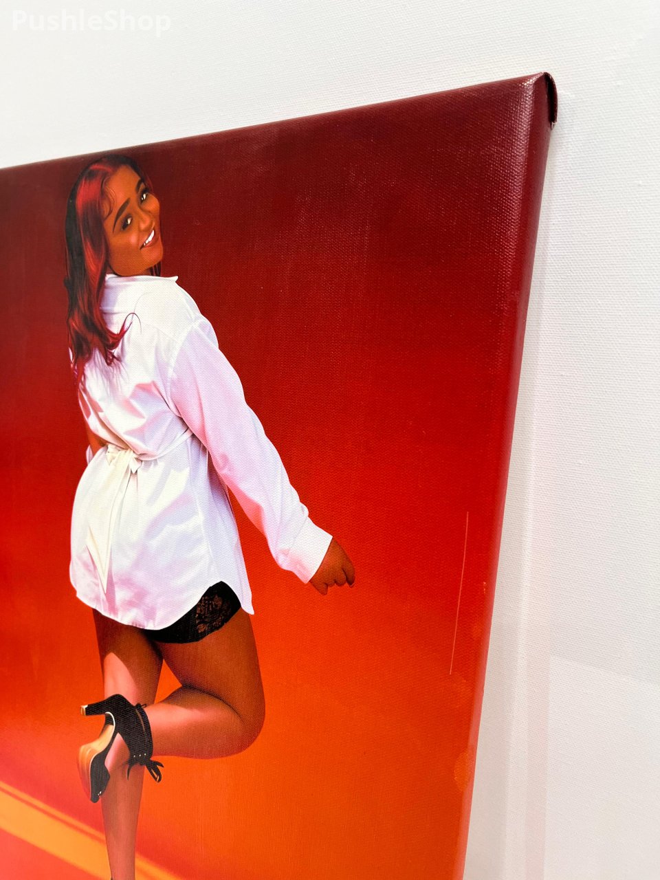 Personalized Canvas Wall Art Custom Photo Painting Frame for Home Decor Gifts & Souvenirs High-Quality Framed Art Ready to Hang