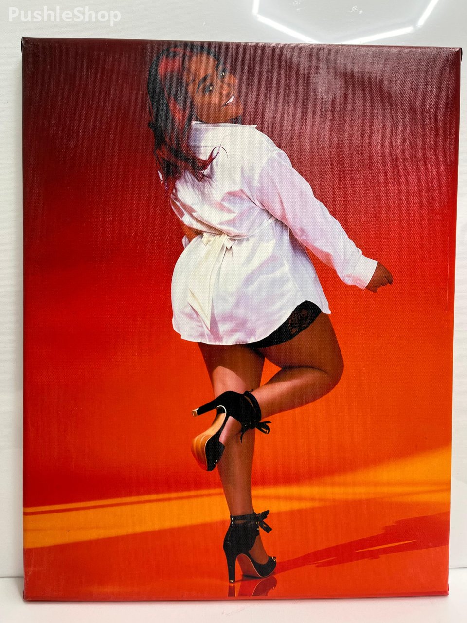 Personalized Canvas Wall Art Custom Photo Painting Frame for Home Decor Gifts & Souvenirs High-Quality Framed Art Ready to Hang