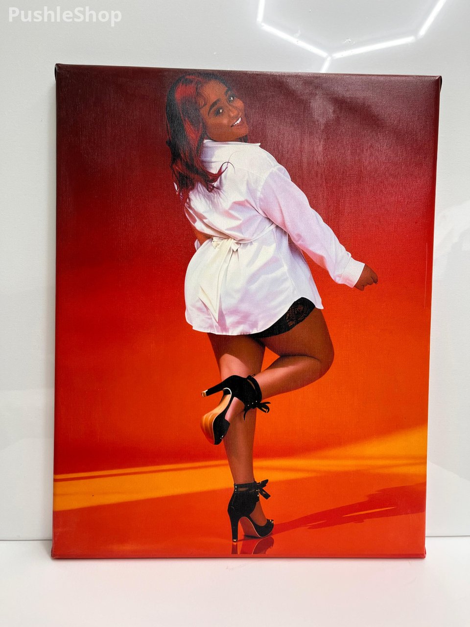 Personalized Canvas Wall Art Custom Photo Painting Frame for Home Decor Gifts & Souvenirs High-Quality Framed Art Ready to Hang